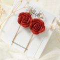 Small Red roses statement