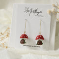 Mushroom with Door earrings