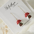 Mushroom with Door earrings
