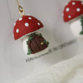 Mushroom with Door earrings
