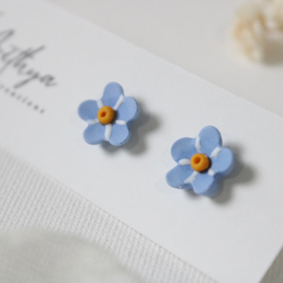 Forget Me Not Stud